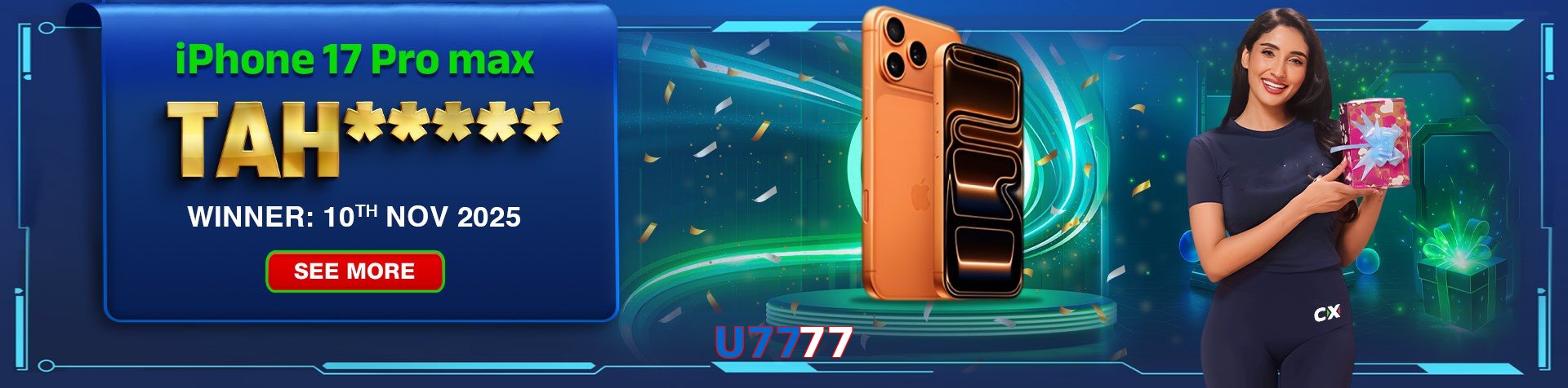 U7777 game app for Pakistan players